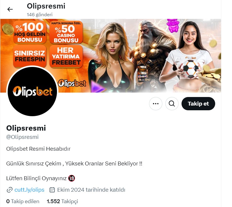 Olipsbet Twitter